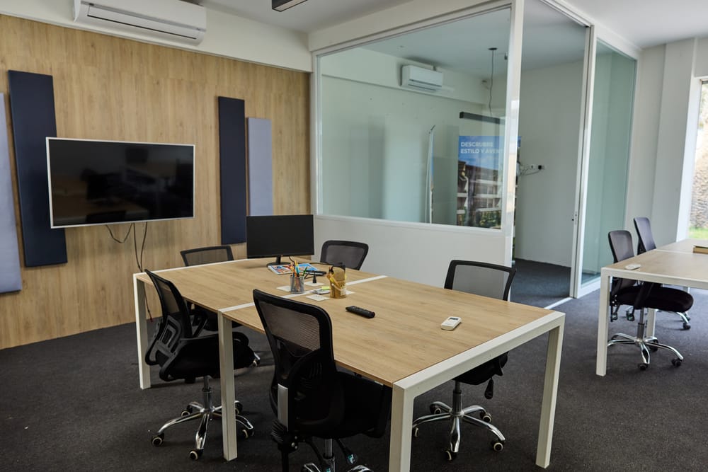 Sala de coworking de Kite Club Paracas